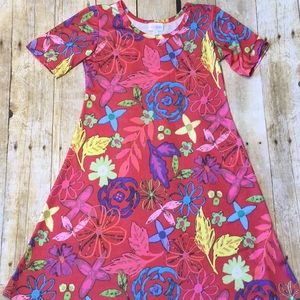 EUC LuLaRoe Kids Adeline dress